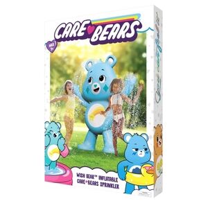 : 5 foot tall Care Bears Inflatable Statue with Stationary Sprinklers for Kids